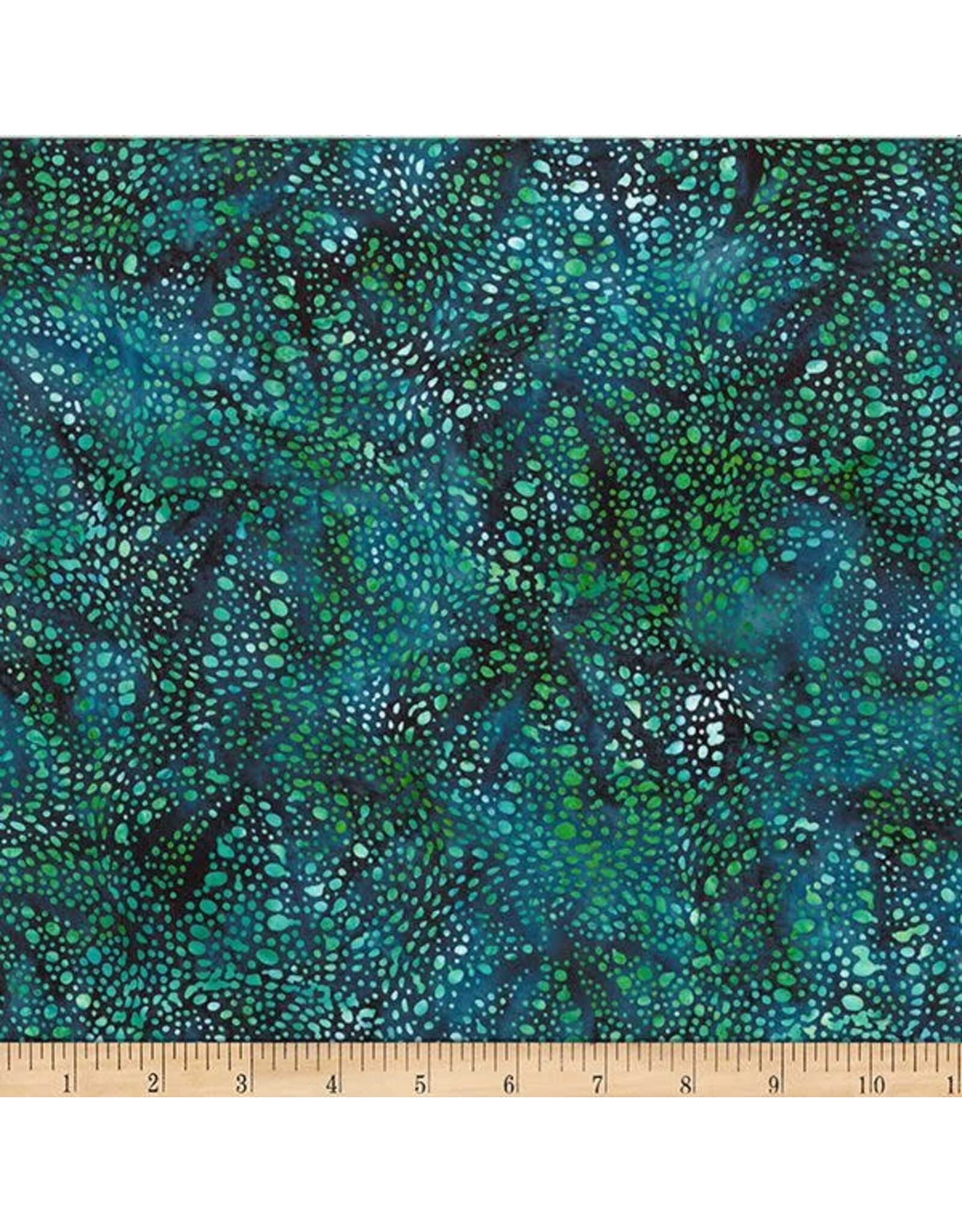 Hoffman Bali Handpaints - Jelly Fish Teal