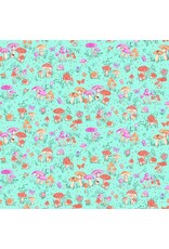 Makower UK Makower UK - Fairy Dust - Toadstool Teal - 051-T