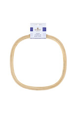 DMC Borduurring hout - vierkant - 21 x 21 cm