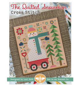It's Sew Emma Lori Holt - The Quilted Snowman - Cross Stitch