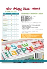It's Sew Emma Lori Holt - Sew Happy - Cross Stitch - borduurpatroon - ISE-453
