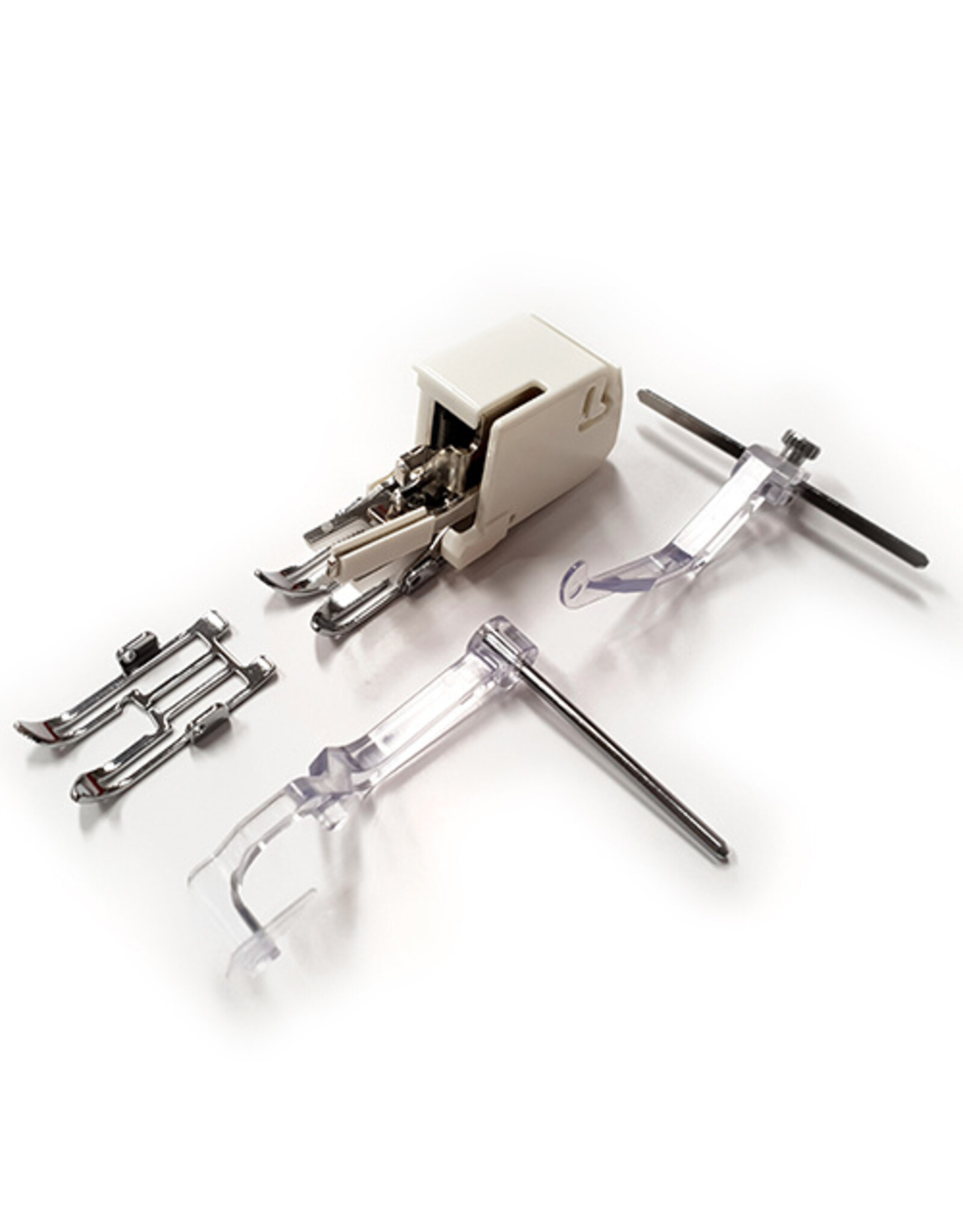 Janome Boventransportvoet - met verwisselbare voorkant - 214-517-004