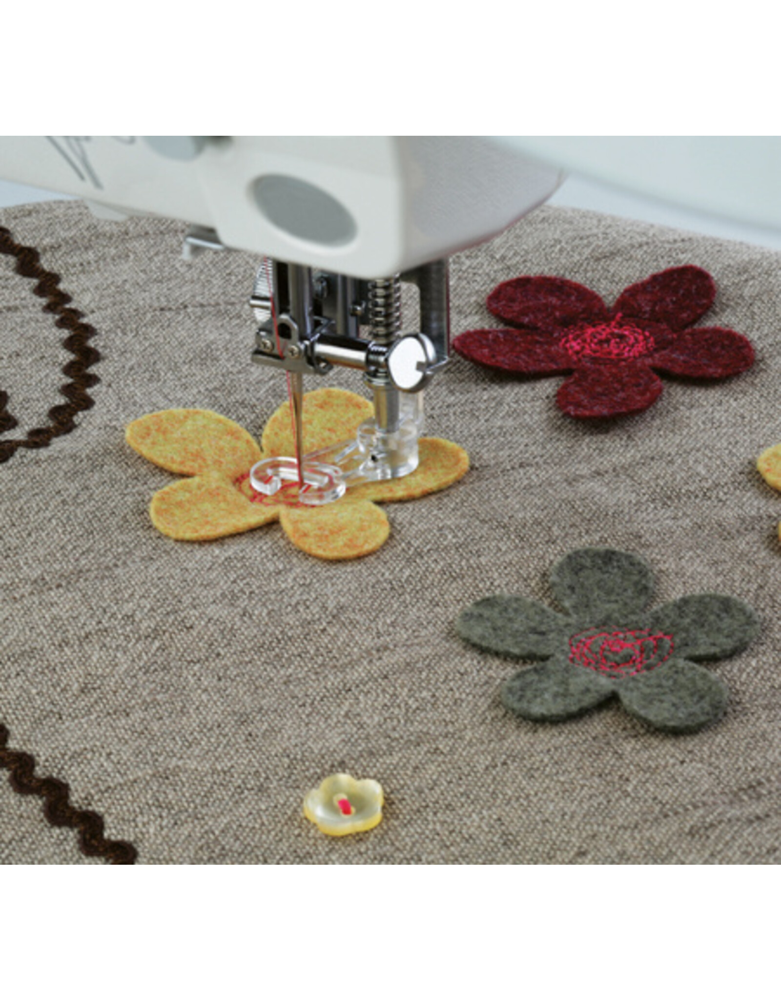 Janome Janome 7 mm - Gesloten  Stopvoet - P2