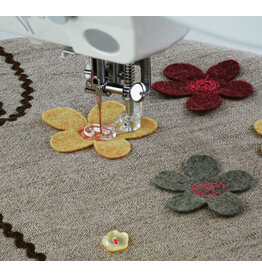 Janome Janome 7 mm - Gesloten  Stopvoet - P2