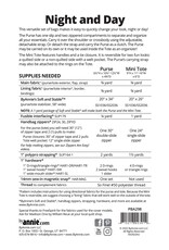 ByAnnie ByAnnie - Night and Day - by Annie patroon voor tas - PBA298