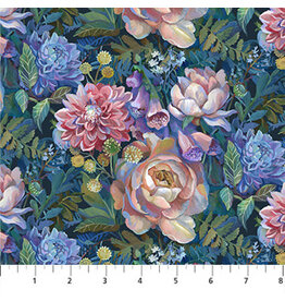 Figo Elegance - Floral Navy Multi