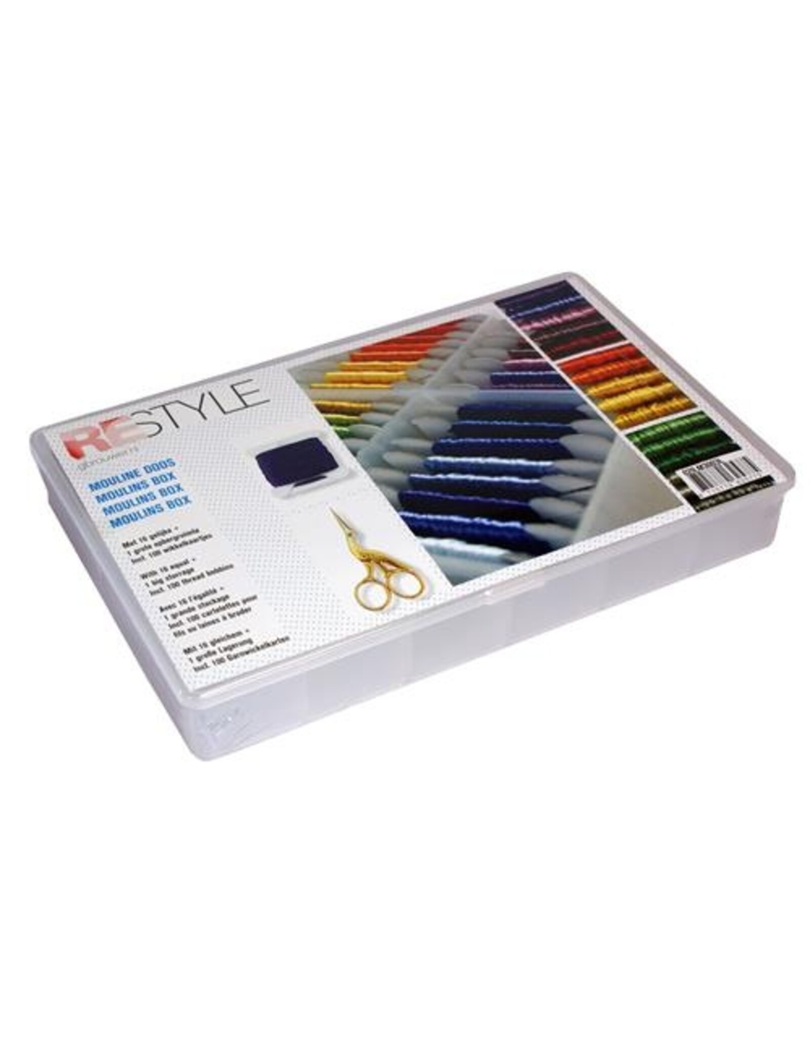 Restyle Restyle - Storage Box for Embroidery Thread - Large - 28x18x4cm