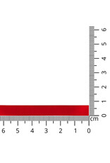 Kuny Newlife Satijnlint - 0015 - rood - 7 mm