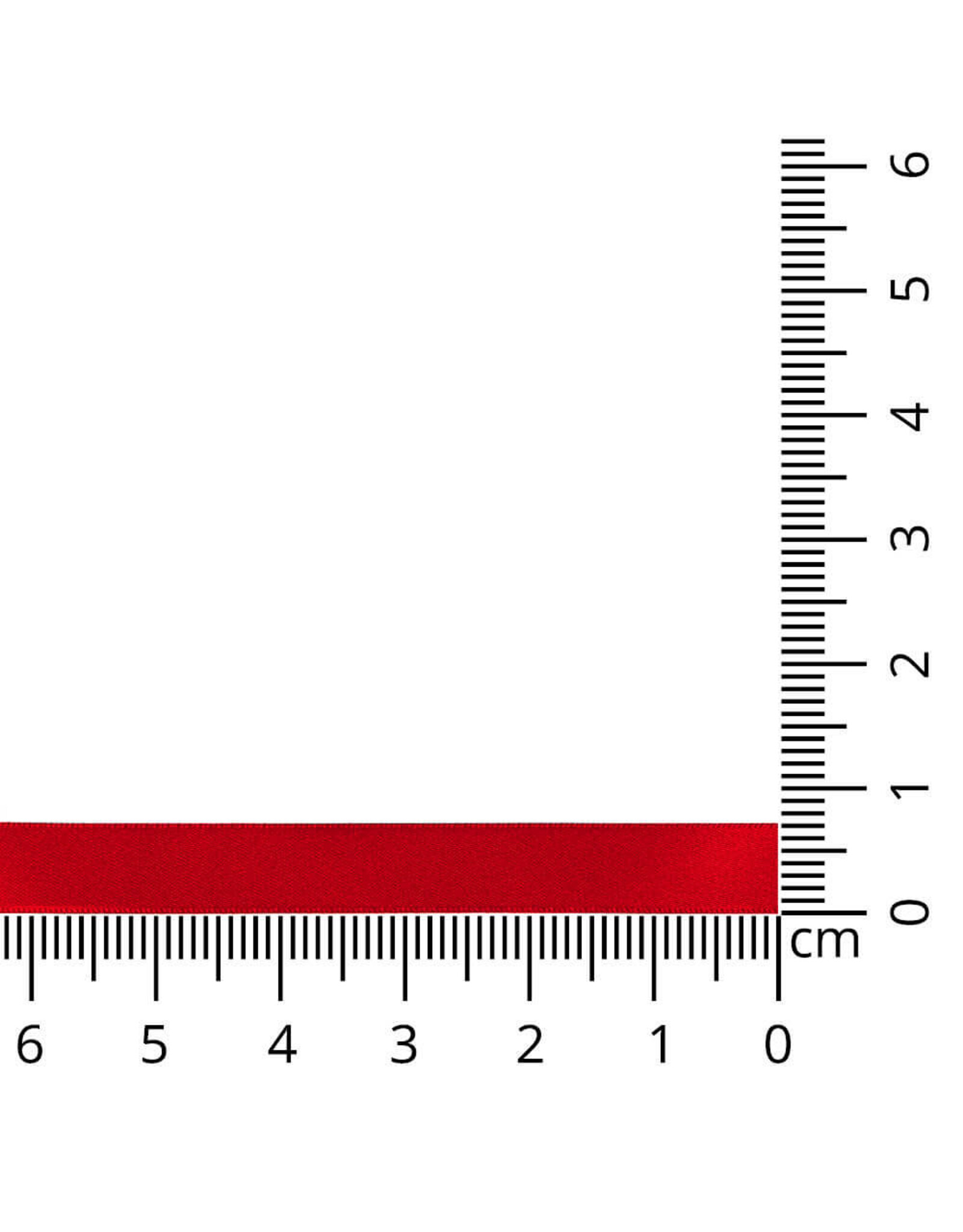 Kuny Newlife Satijnlint - 0015 - rood - 7 mm