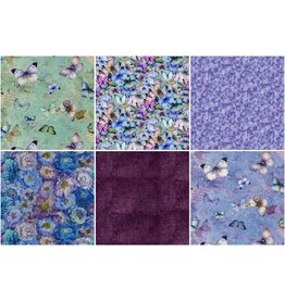 Timeless Treasures Butterfly Dreams - Fat Quarter Bundle