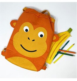 Moda Back to School - Monkey Back Pack - Panel