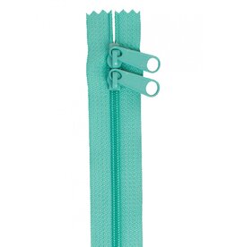 ByAnnie Handbag Zipper - 40 inch / 101 cm - double slide - Turquoise