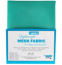 ByAnnie Mesh Fabric - 18 x 54 inch - Turquoise