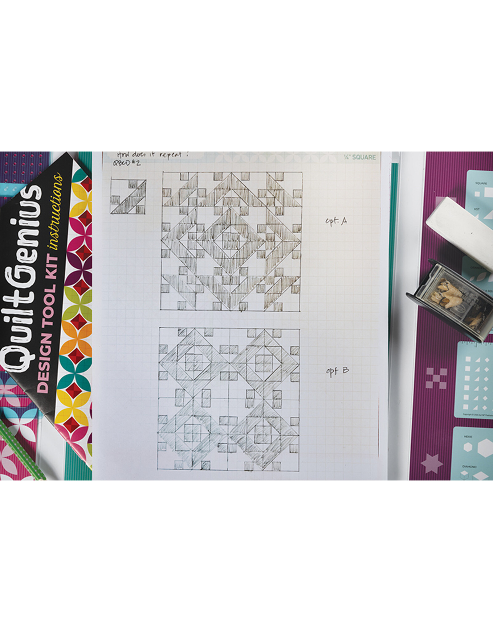 CT Publishing CT Publishing - Quilt Genius - Design Tool Kit - design your own quilt