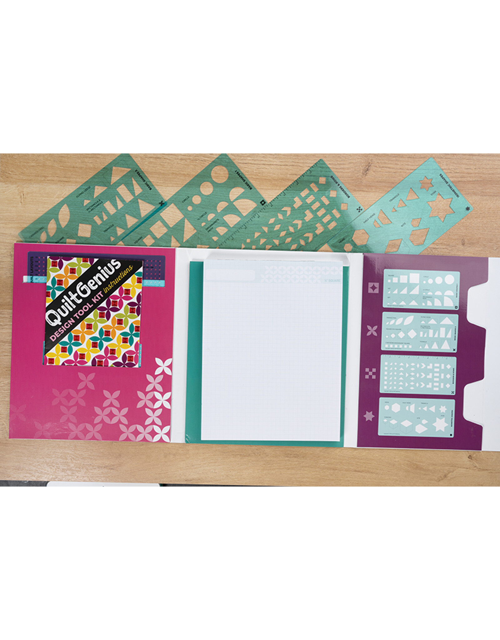 CT Publishing CT Publishing - Quilt Genius - Design Tool Kit - ontwerp je eigen quilts
