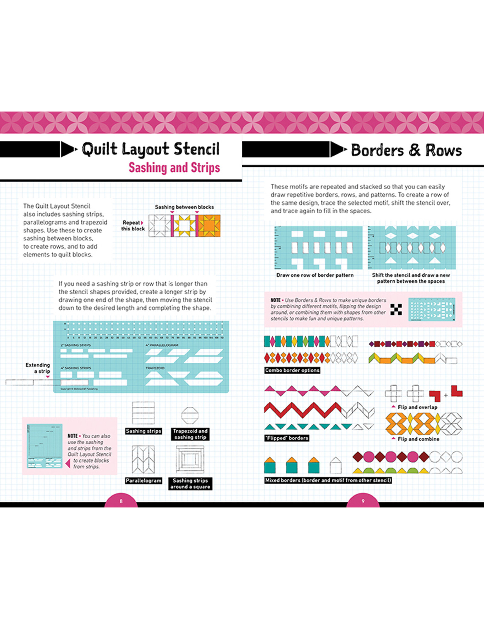 CT Publishing CT Publishing - Quilt Genius - Design Tool Kit - ontwerp je eigen quilts