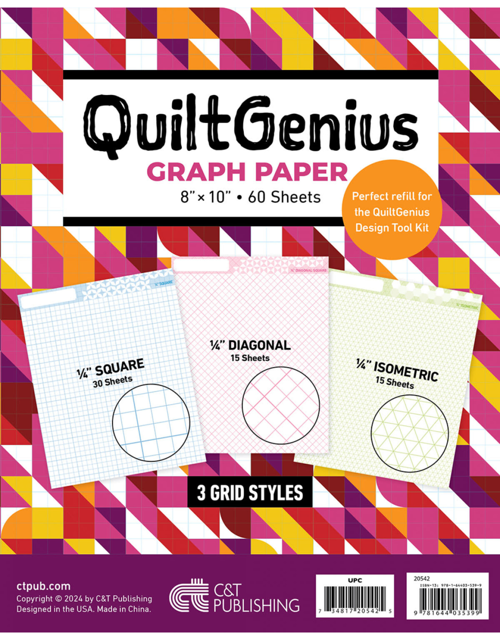 CT Publishing CT Publishing - Quilt Genius - Graph Paper