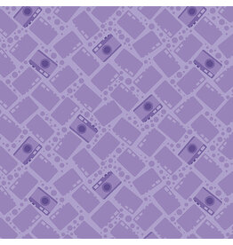 Benartex Contempo Studio Happy Notes - Picture Perfect Light Purple