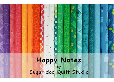 Sugaridoo Quilt Studio - Happy Notes