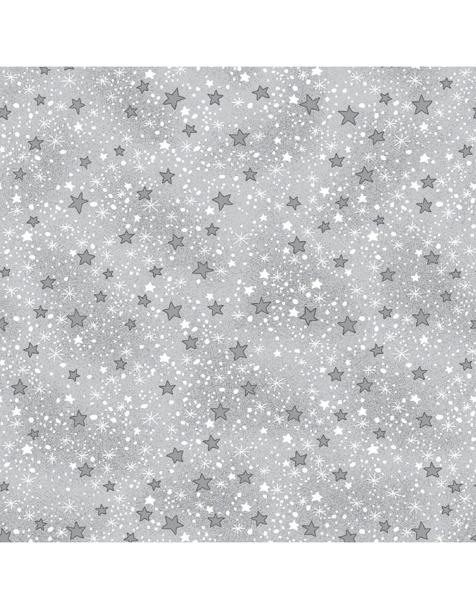 Diversen Grey Mini Stars - Flannel