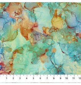 Northcott Fluidity - Seafoam