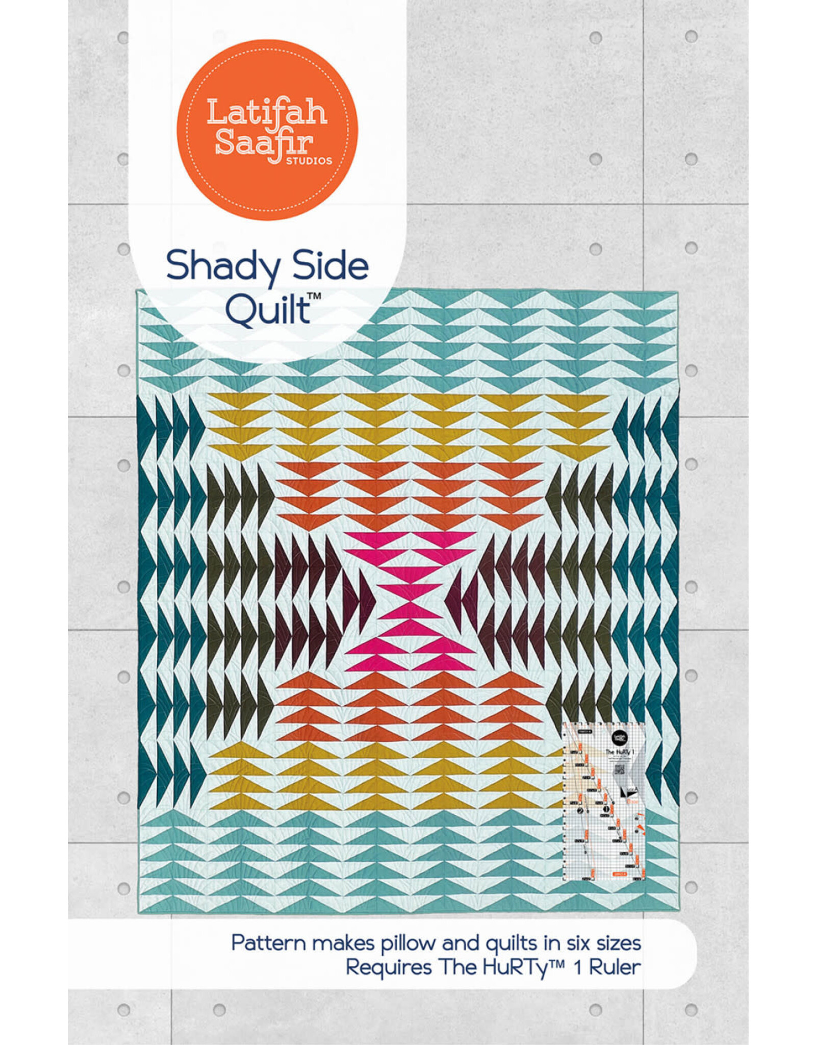Latifah Saafir Studios Latifah Saafir - Shady Side Quilt - Patroon - LSS-00030