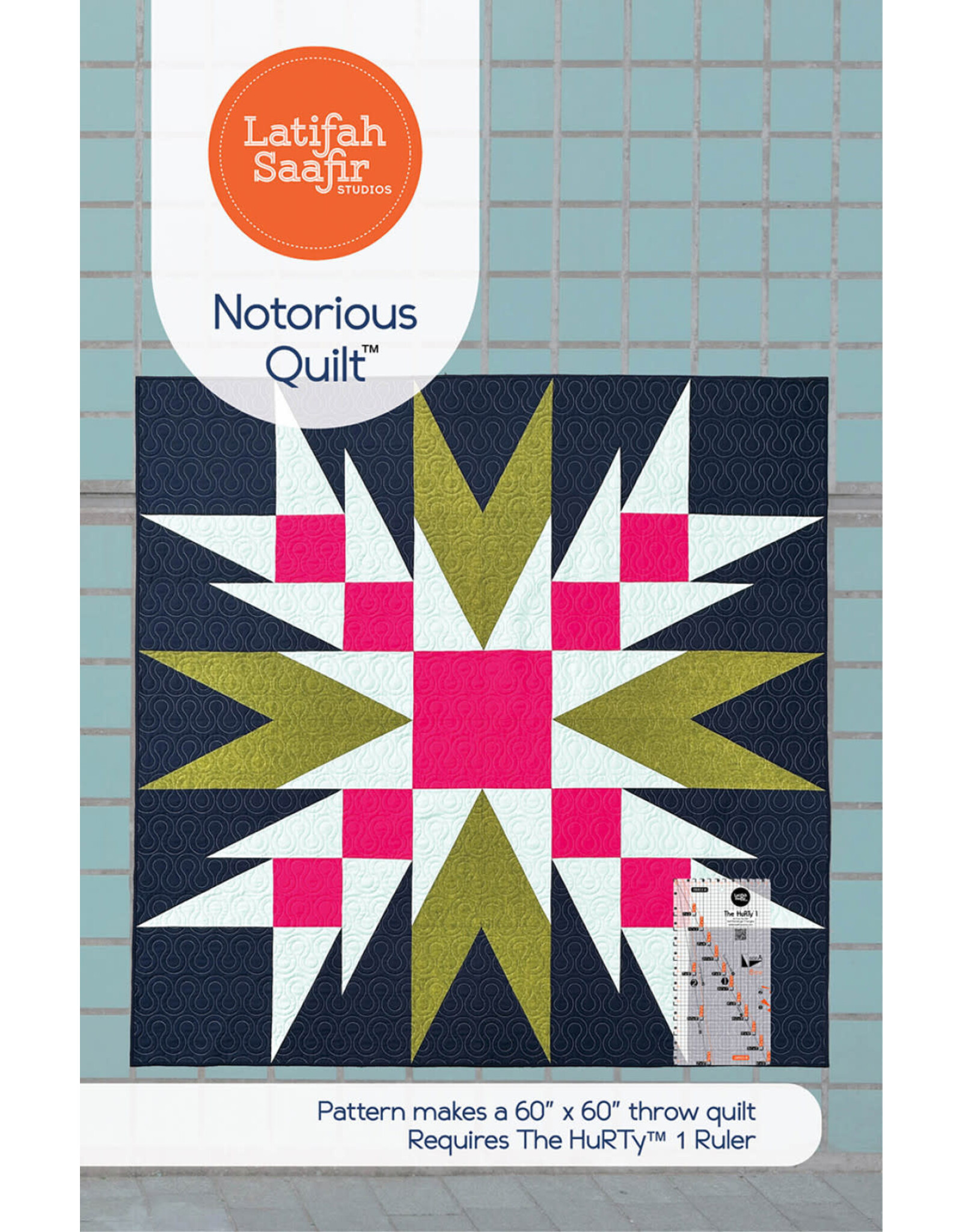 Latifah Saafir Studios Latifah Saafir - Notorious Quilt - Patroon - LSS-00031
