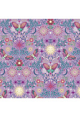 Makower UK Luna - Night Garden Purple