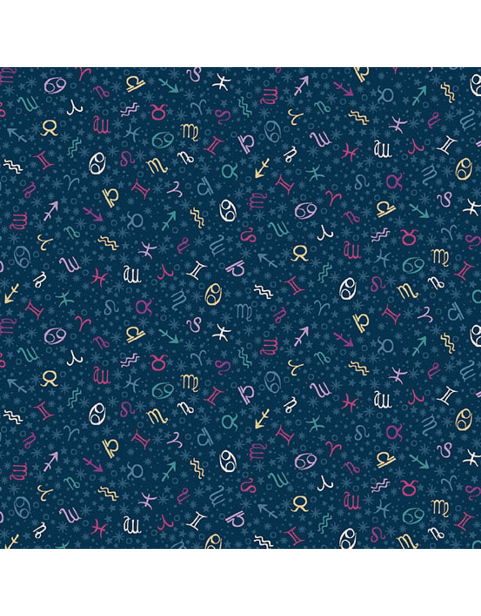 Makower UK Makower UK - Luna - Zodiac Blue - 076-B