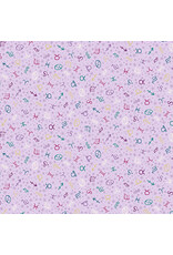 Makower UK Luna - Zodiac Purple