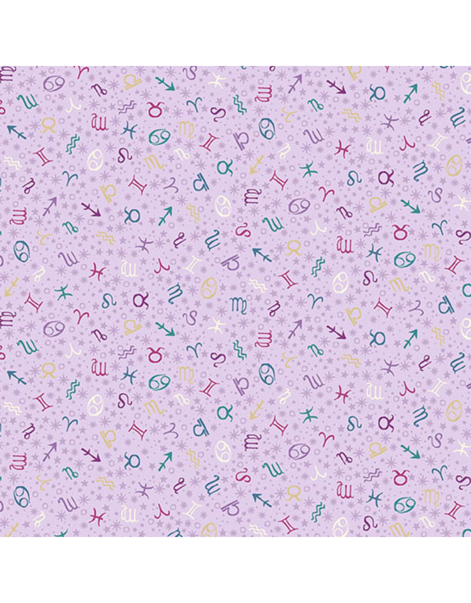 Makower UK Luna - Zodiac Purple