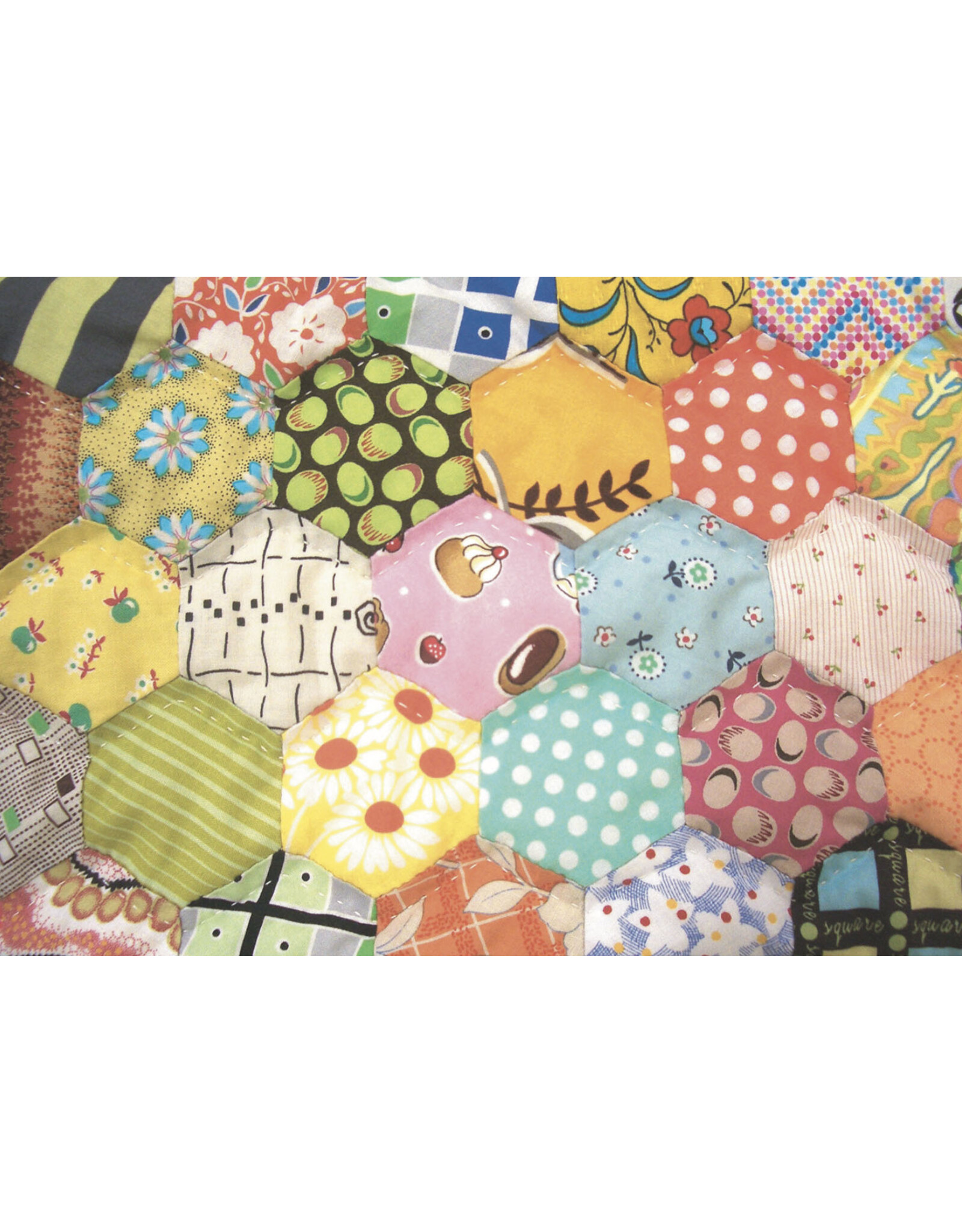 Jen Kingwell Designs Jen Kingwell - Postcard Project #6 - 1 Inch Hex