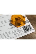Jen Kingwell Designs Jen Kingwell - Postcard Project #6 - 1 Inch Hex