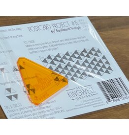 Jen Kingwell Designs Postcard Project #15 - 60 Degree Equilateral Triangle