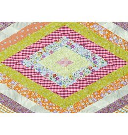 Jen Kingwell Designs Postcard Project #17 - 60 Degree Diamond