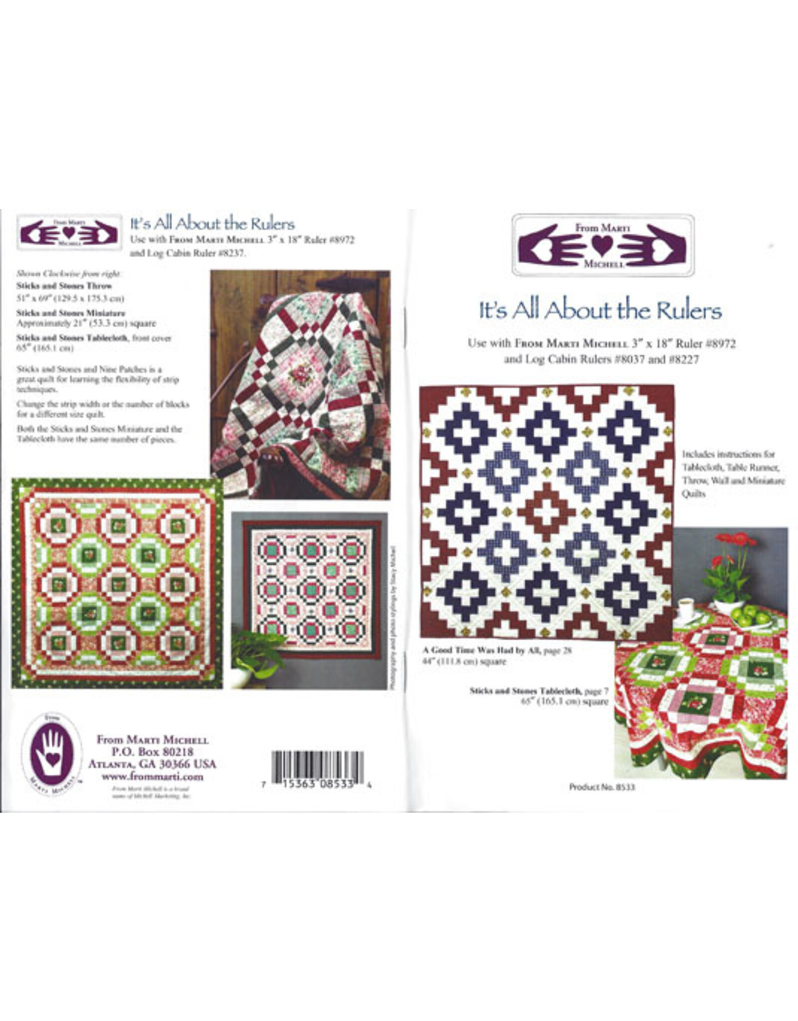 Marti Michell From Marti and Me - It's All About the Rulers