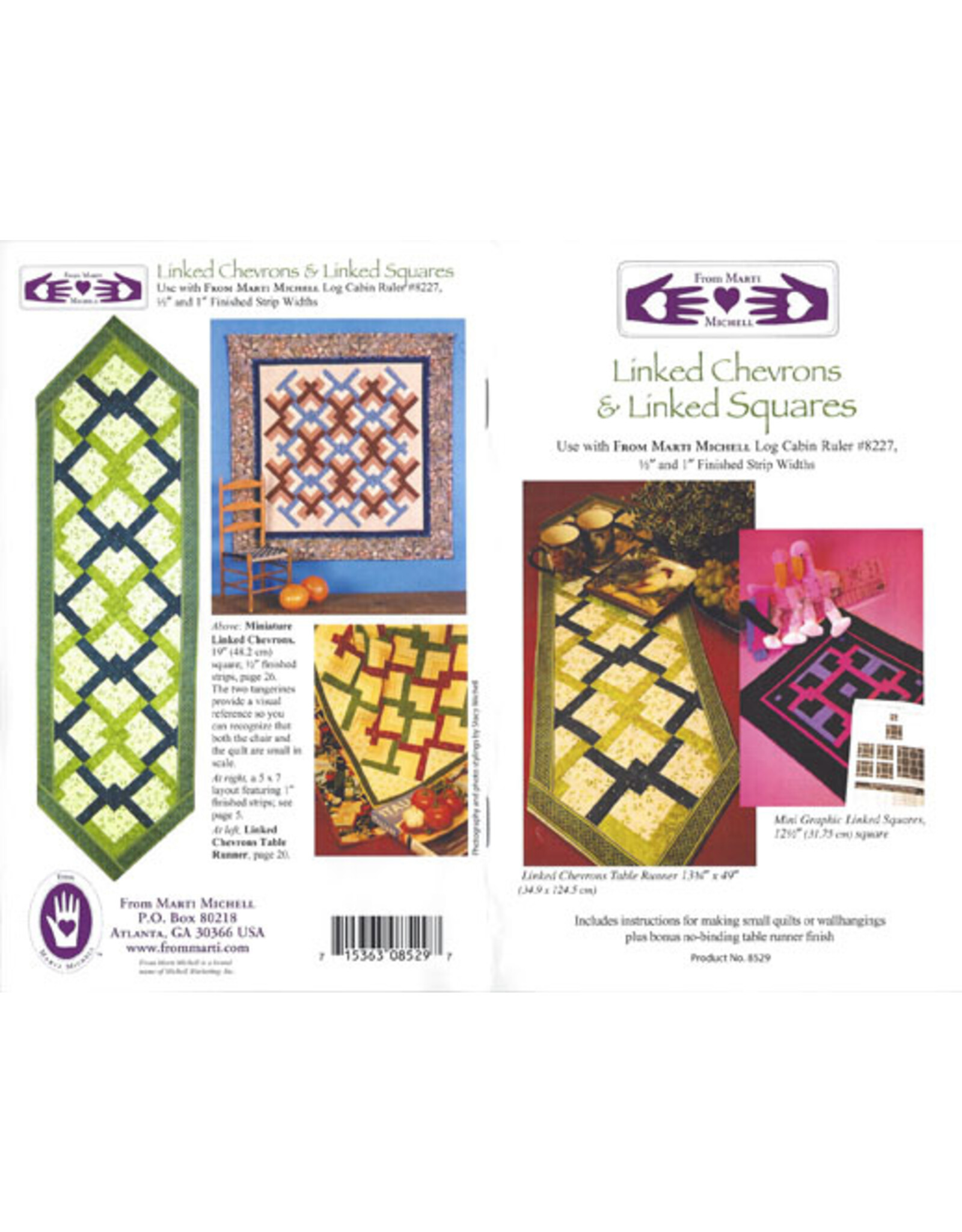 Marti Michell From Marti and Me - Linked Chevrons & Linked Squares