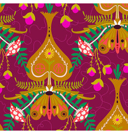 Andover Wildflowers - Spade Plum coupon (± 52 x 110 cm)