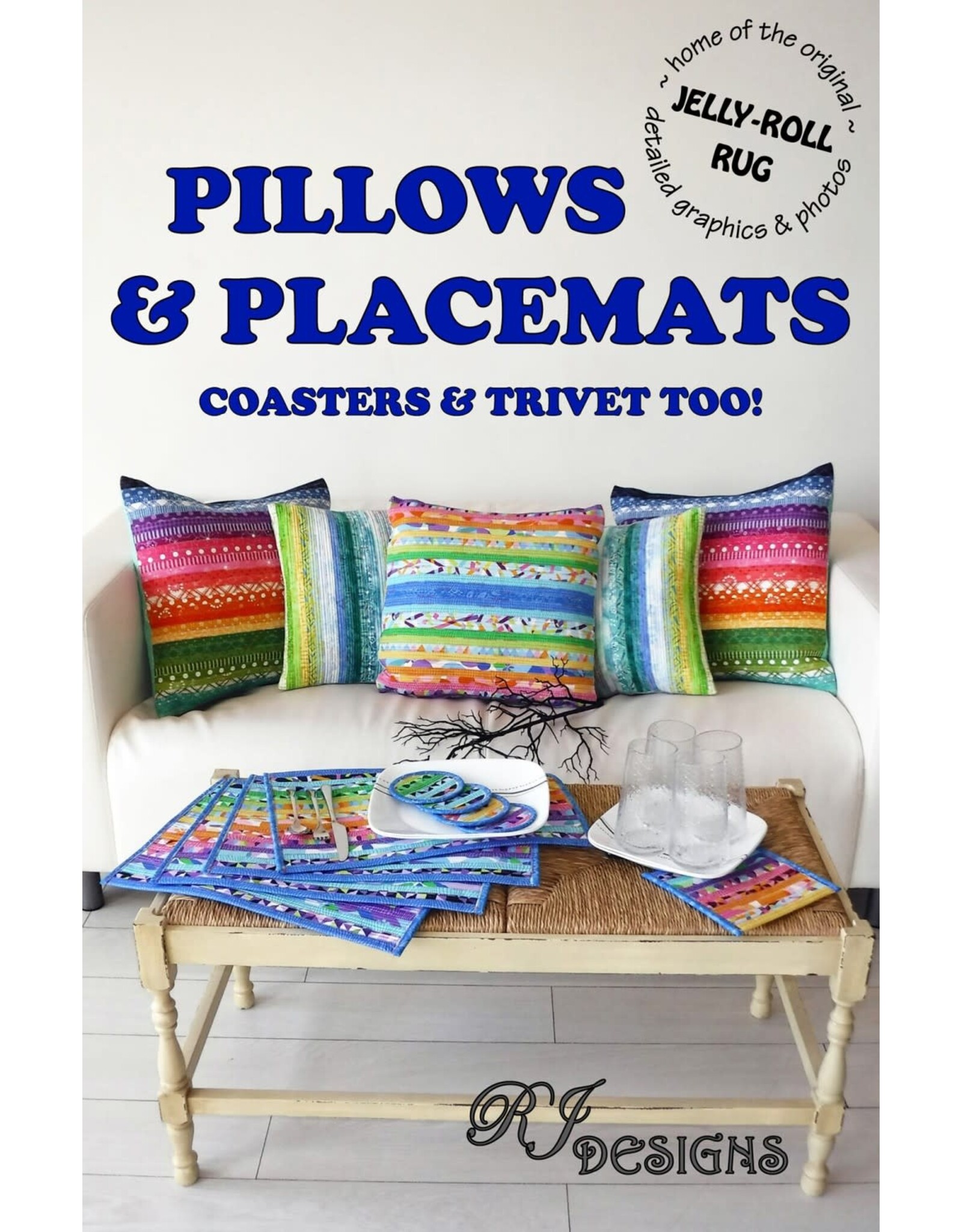 Diversen R.J. Designs - Jelly Roll - Pillows  & Placemats - patroon - RJD 200