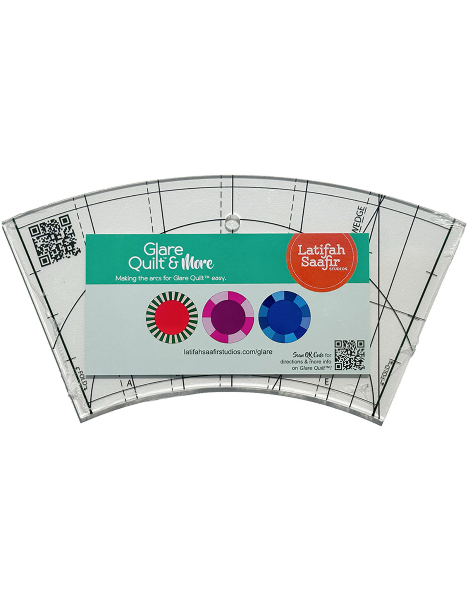 Latifah Saafir Studios Latifah Saafir Studios - Glare Quilt & More Template - LSS-401