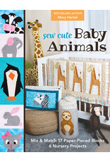 CT Publishing Sew Cute Baby Animals - Mary Hertel - Foundation Paper Piecing patronen