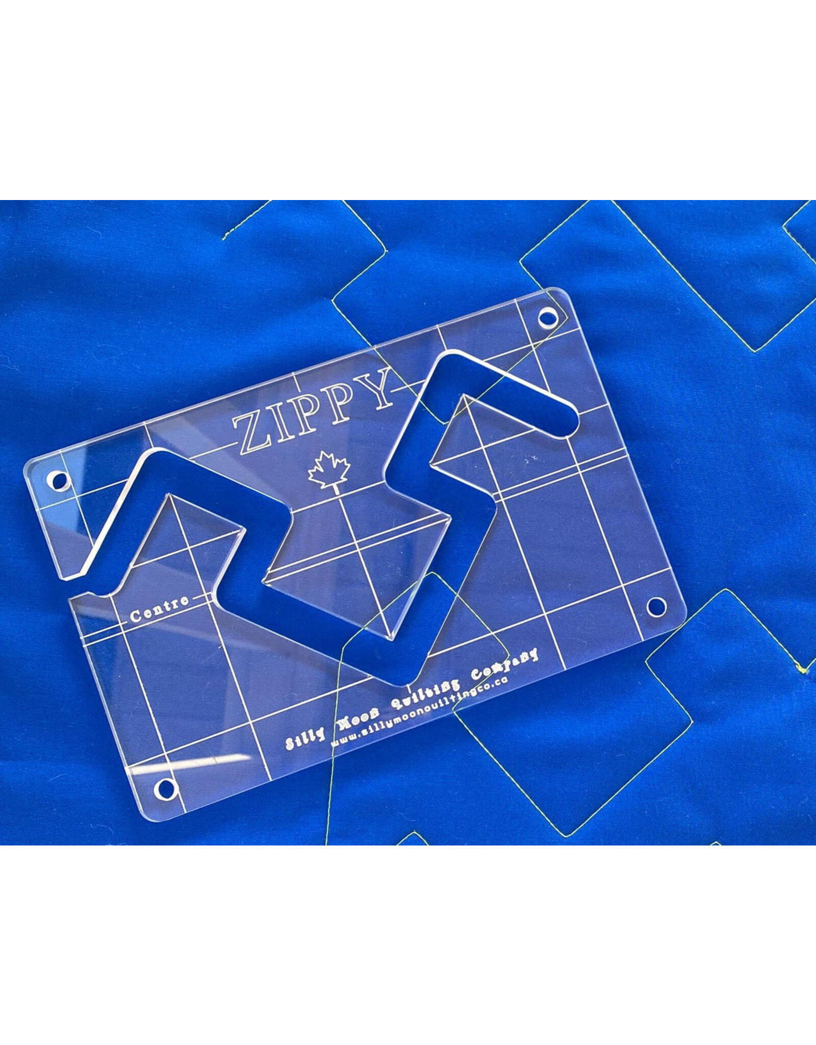 Silly Moon Quilting Co Silly Moon Quilting - Overall Design Quilt ruler -  Zippy