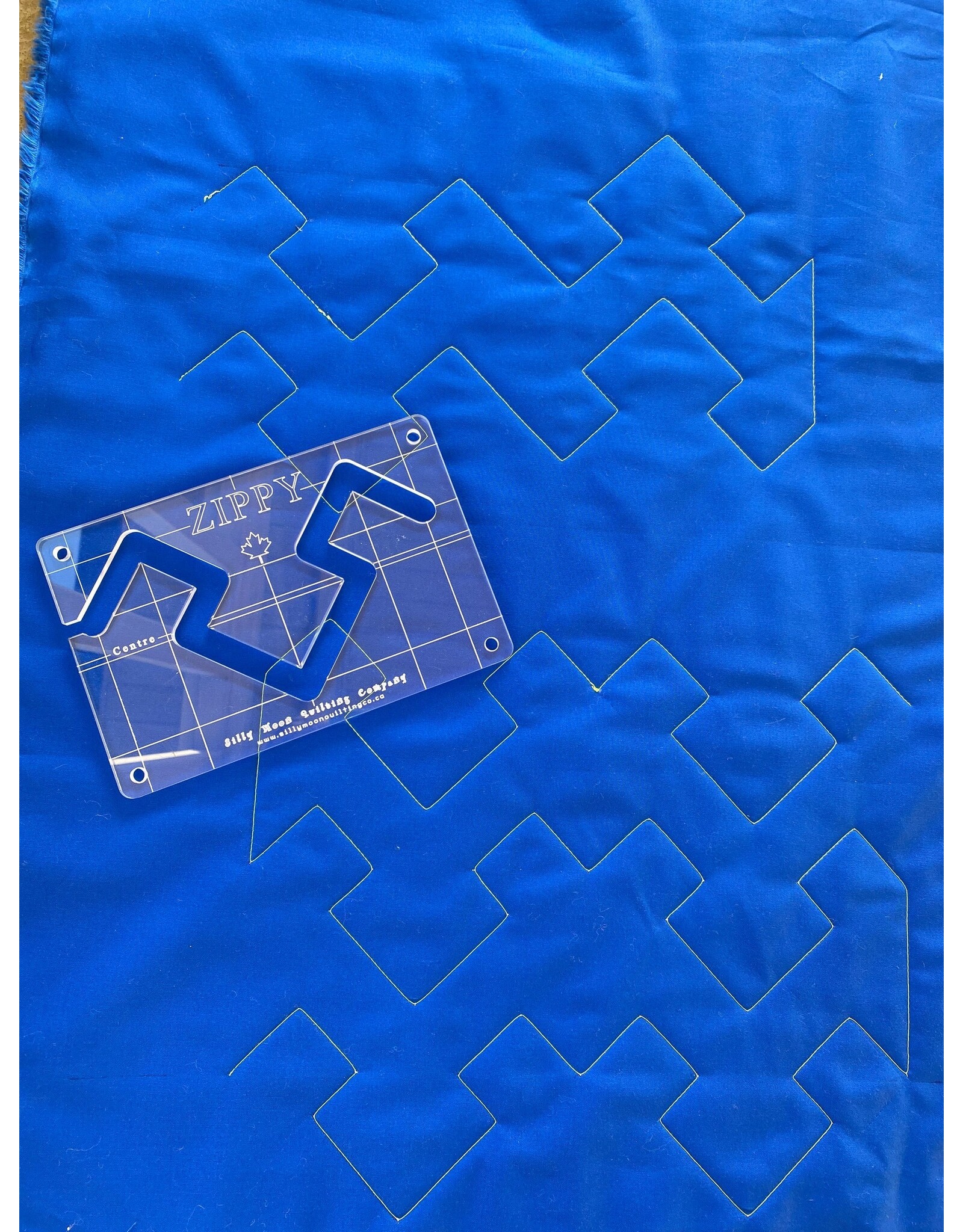 Silly Moon Quilting Co Silly Moon Quilting - Overall Design Quilt ruler -  Zippy