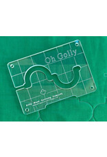 Silly Moon Quilting Co Silly Moon Quilting - Overall Design Quilt ruler -  Oh Golly