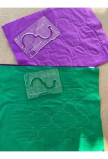 Silly Moon Quilting Co Silly Moon Quilting - Overall Design Quilt ruler -  Oh Golly