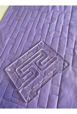 Silly Moon Quilting Co Silly Moon Quilting - Overall Design Quilt ruler -  Aztec