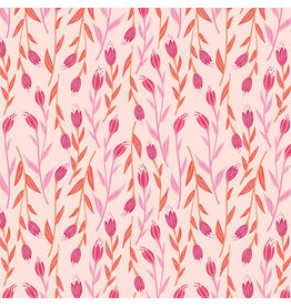 Art Gallery Fabrics Bloomcore - Whispers Inbloom Blush
