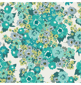 Art Gallery Fabrics Bloomcore - Wild Flora Lagoon