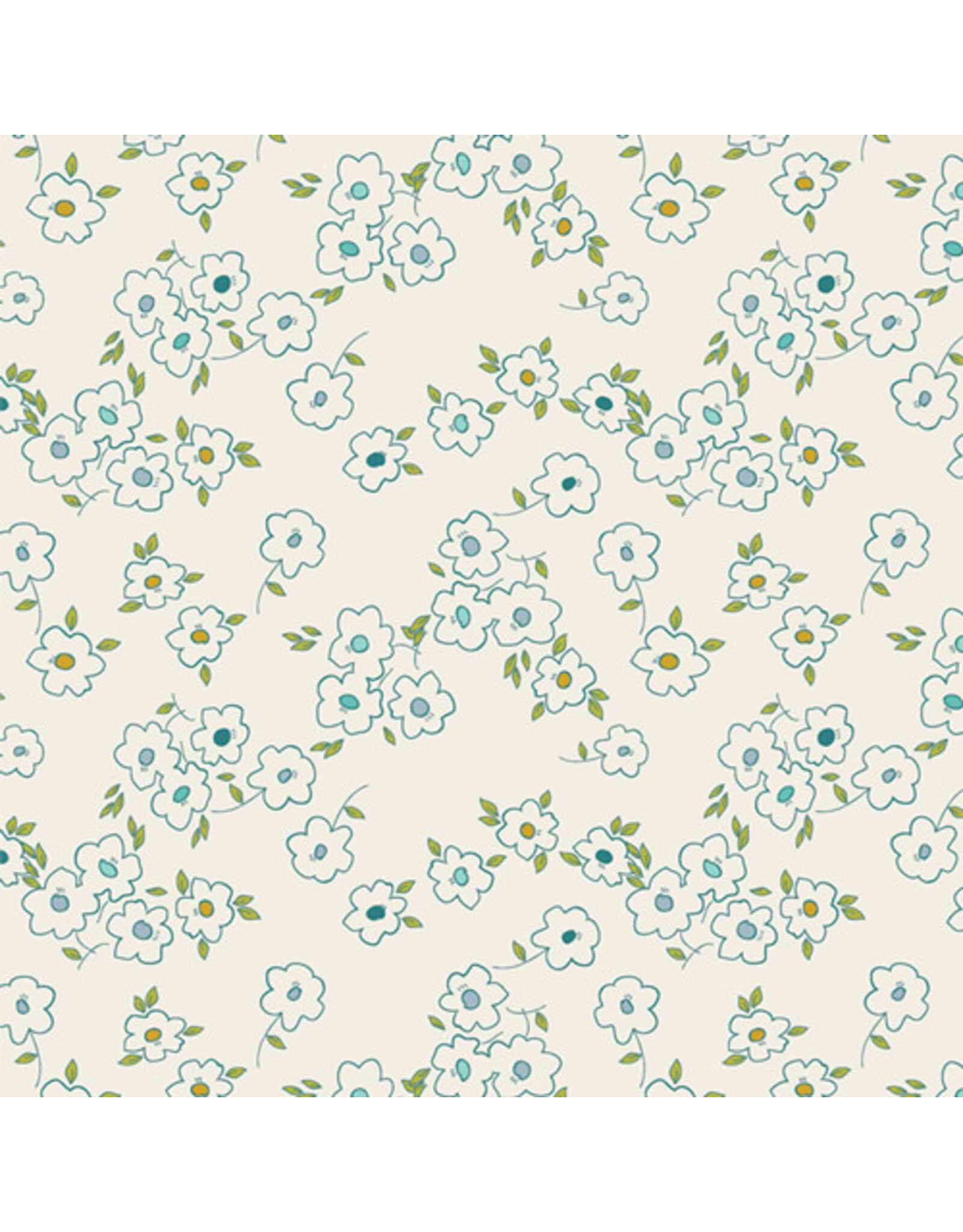 Art Gallery Fabrics Bloomcore - Windblooms Lagoon