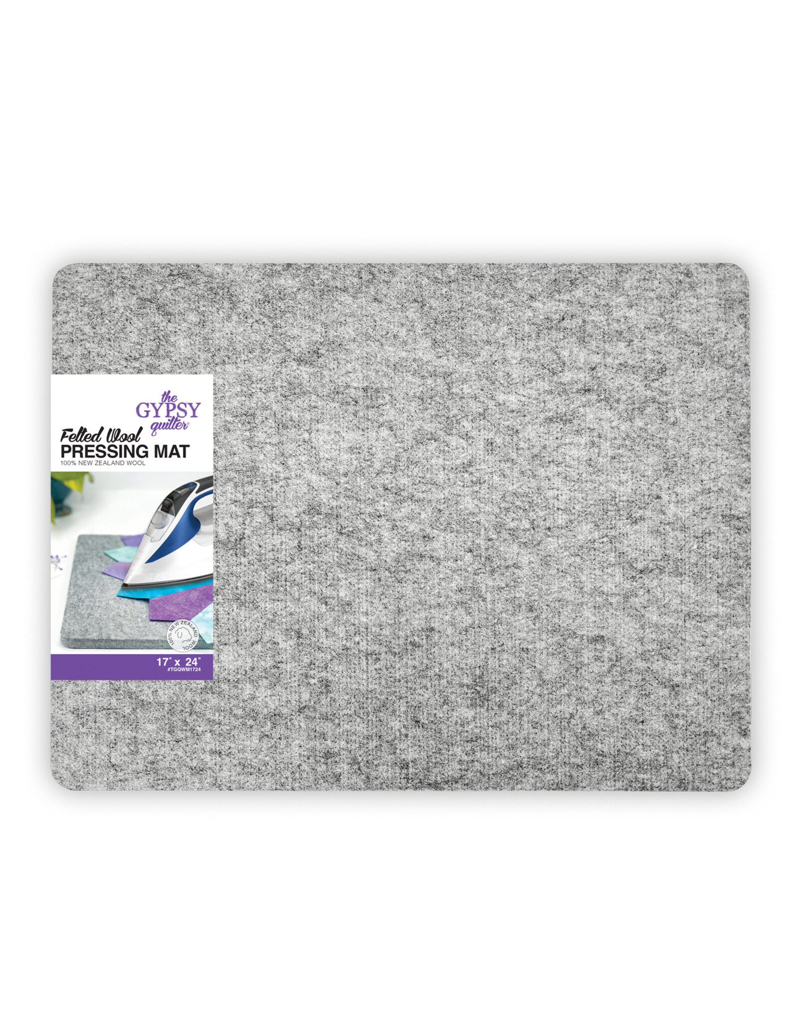 The Gypsy Quilter Felted Wool Pressing Mat - 17 x 24 inch